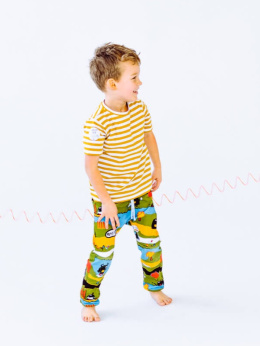 Spodnie dresowe dziecięce, autorski wzór